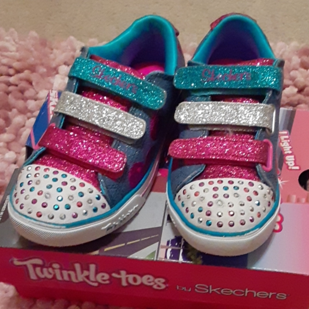 Girls Twinkle Toes Sneakers